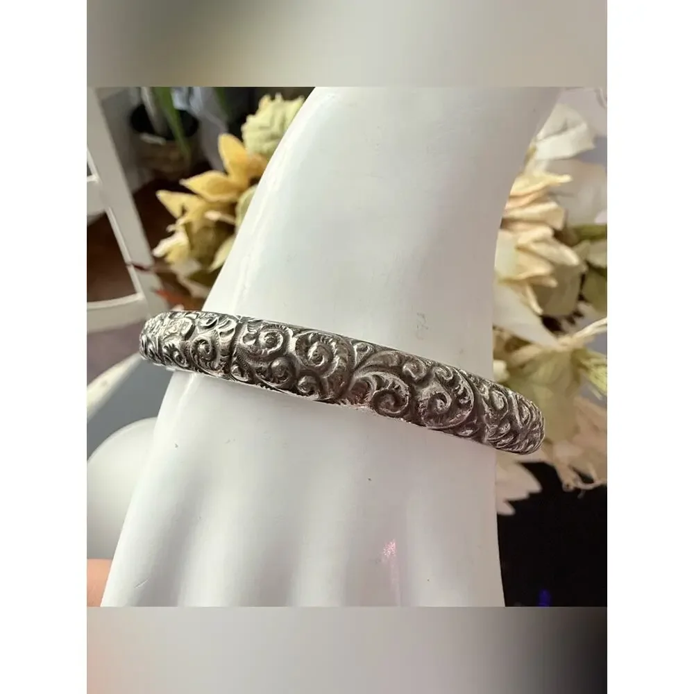 R. Blackinton & Co., 925 Sterling Silver VINTAGE Bangle Bracelet